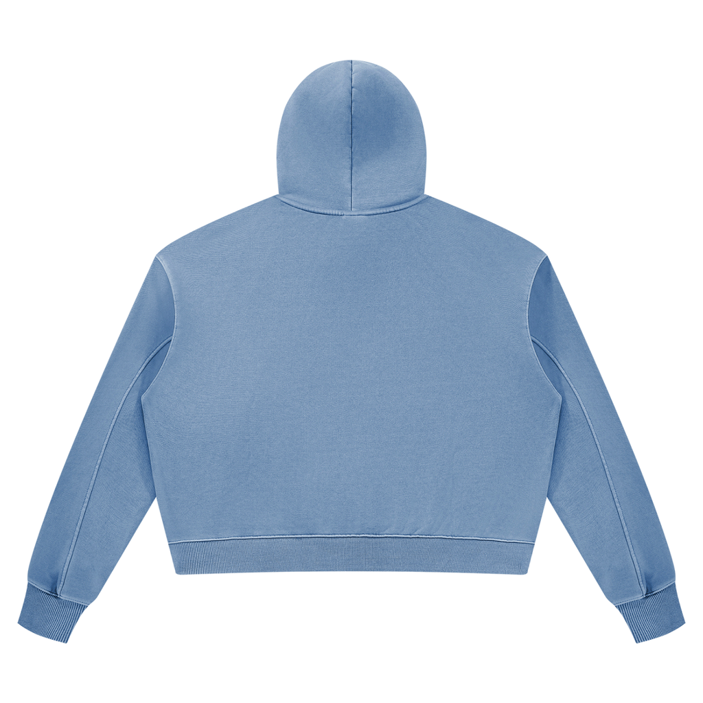 Solo Foxhunt Blue Women’s Vintage Wash Heavyweight Hoodie