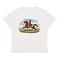 Solo Foxhunt White Women's Sorona Crewneck T-Shirt