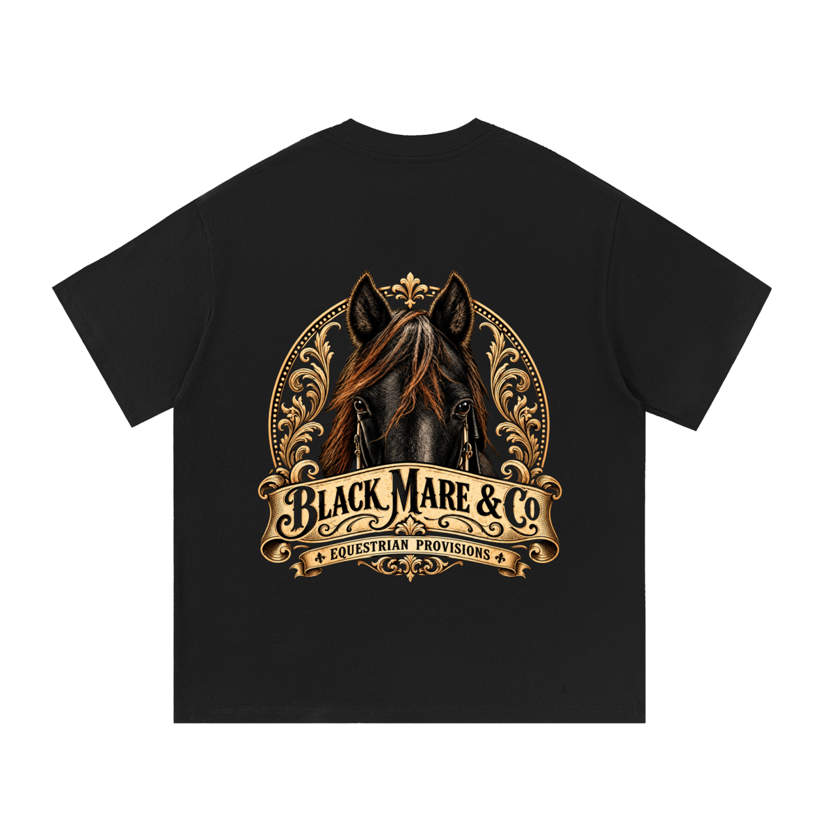 Black Mare & Co Provisions Mens' Essential Cotton T-Shirt