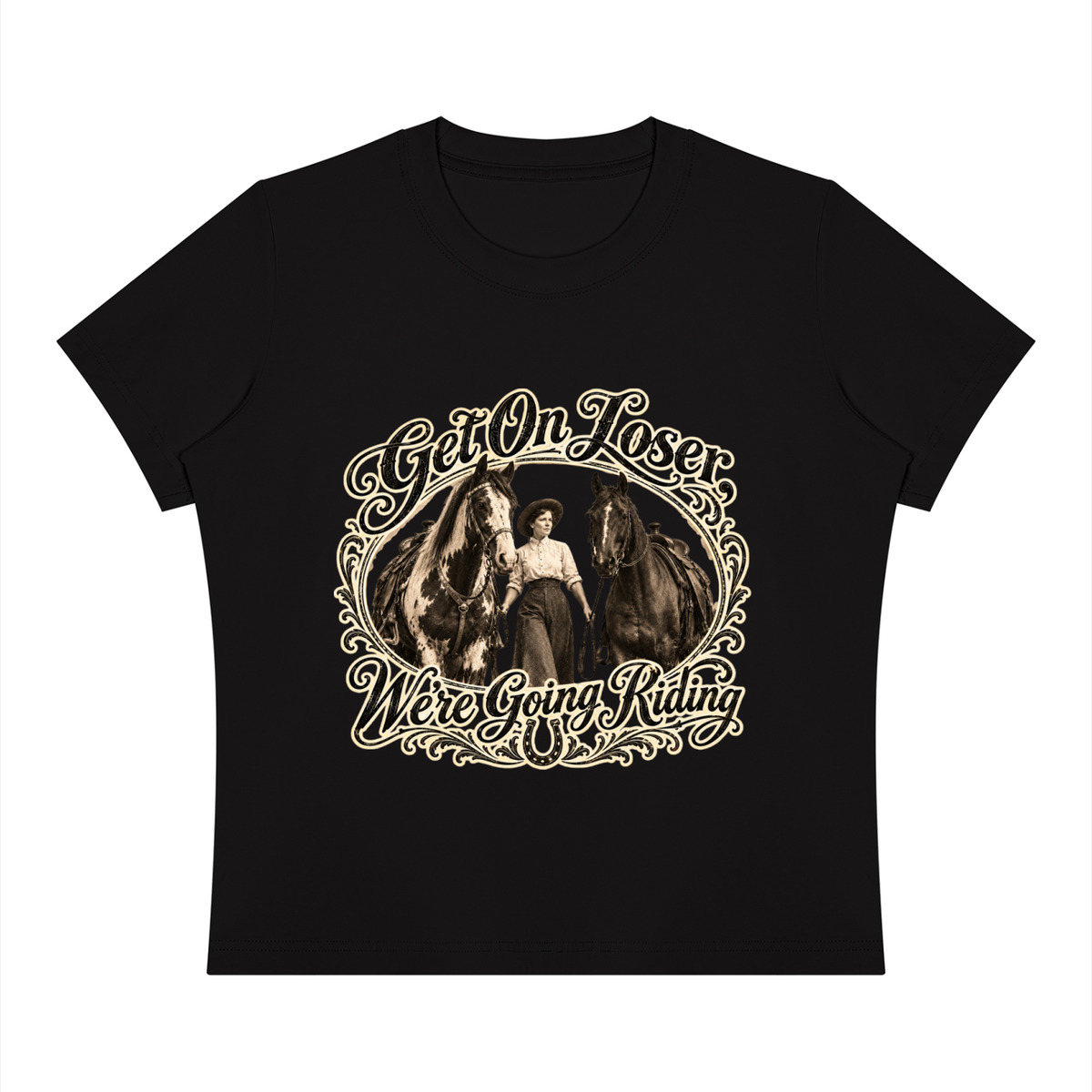 Get On Black Women's Sorona Crewneck T-Shirt