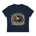 Get On Navy Blue Women's Sorona Crewneck T-Shirt