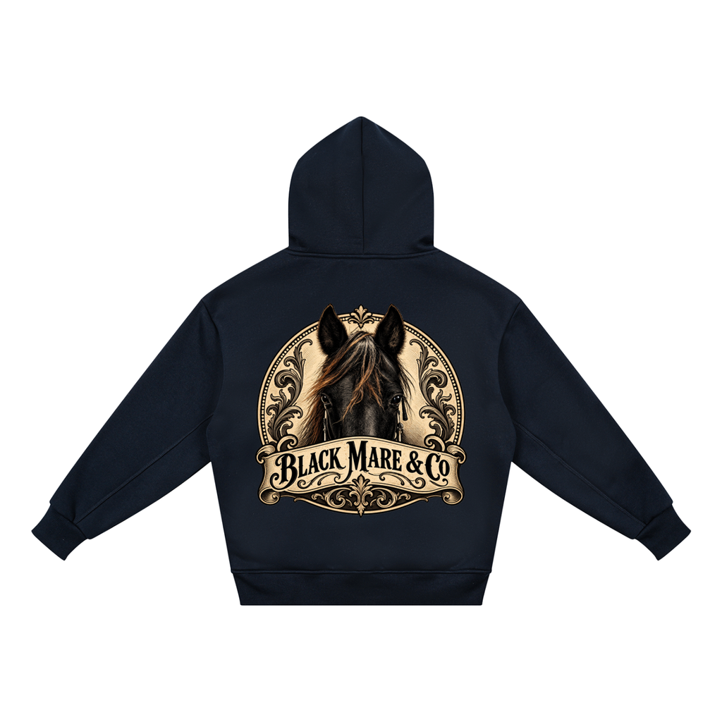 Black Mare & Co OG Logo Kids' Essential Fleece Hoodie
