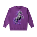 Ghost Horse Purple Essential Heavyweight Crewneck Sweatshirt