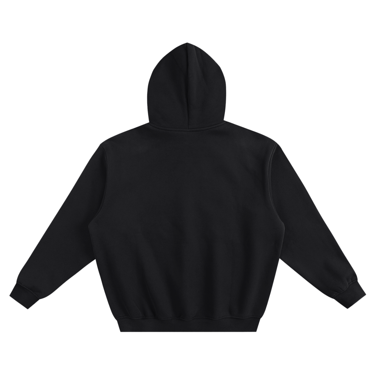 Black Mare & Co. Black Fleeced Boxy Hoodie