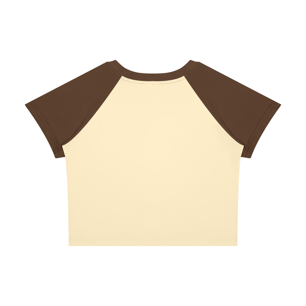 Hot Girls Have Horses 70s Women’s Raglan Color Block Baby T-Shirt
