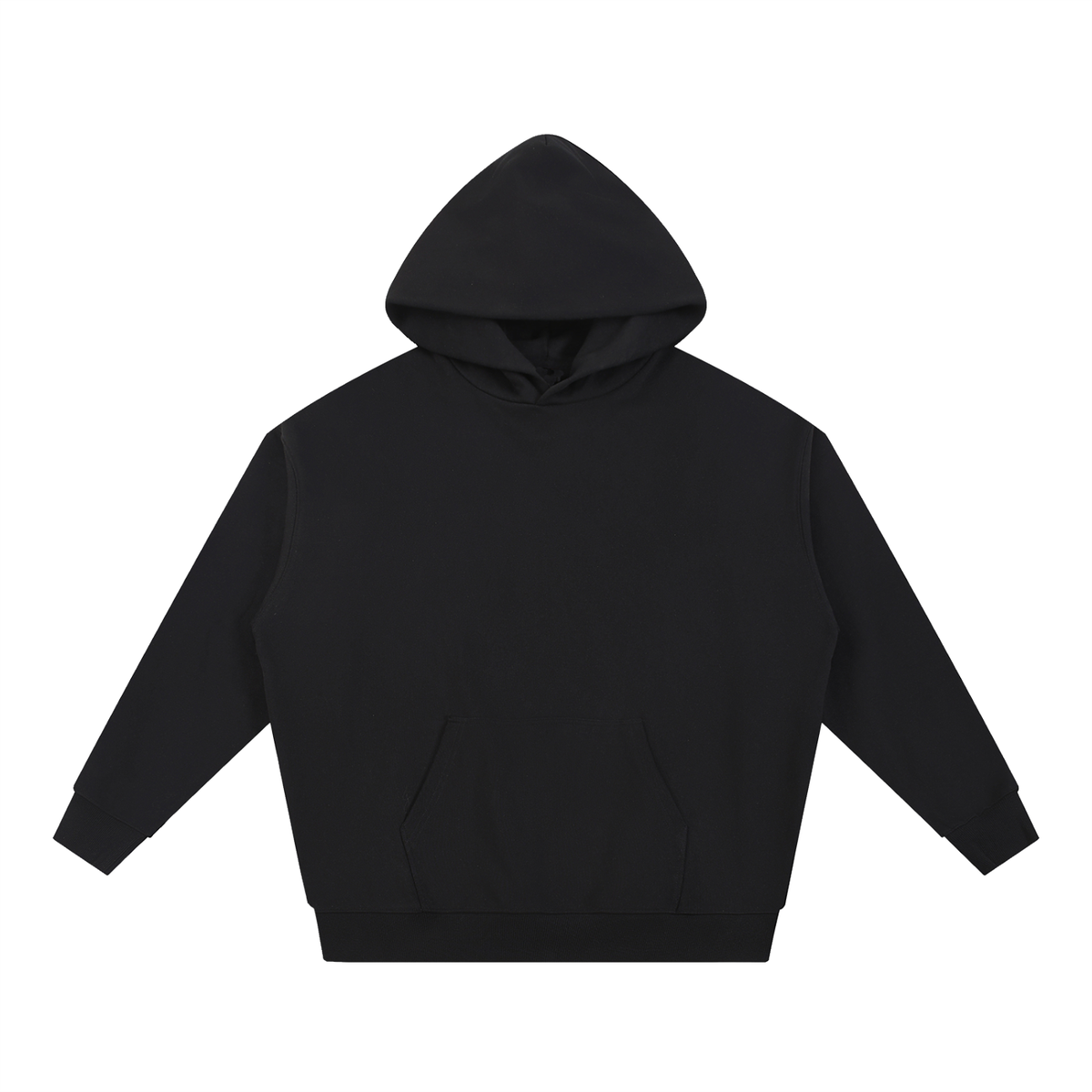 Ghost Horse Black Essential Heavyweight Hoodie