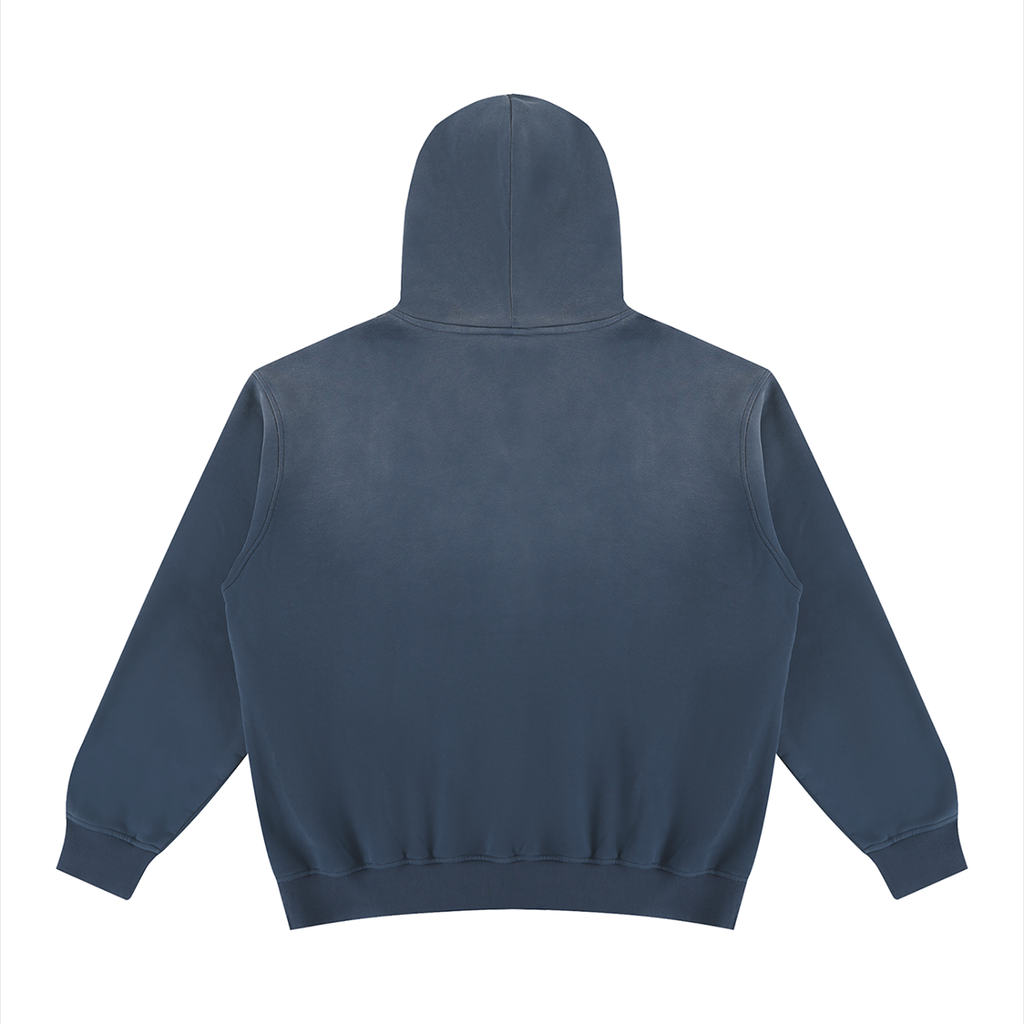 Ain't My First Rodeo Blue Unisex Vintage Wash Fleece Hoodie