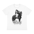 Horse Girl Era White BW Unisex Sorona Crewneck T-Shirt
