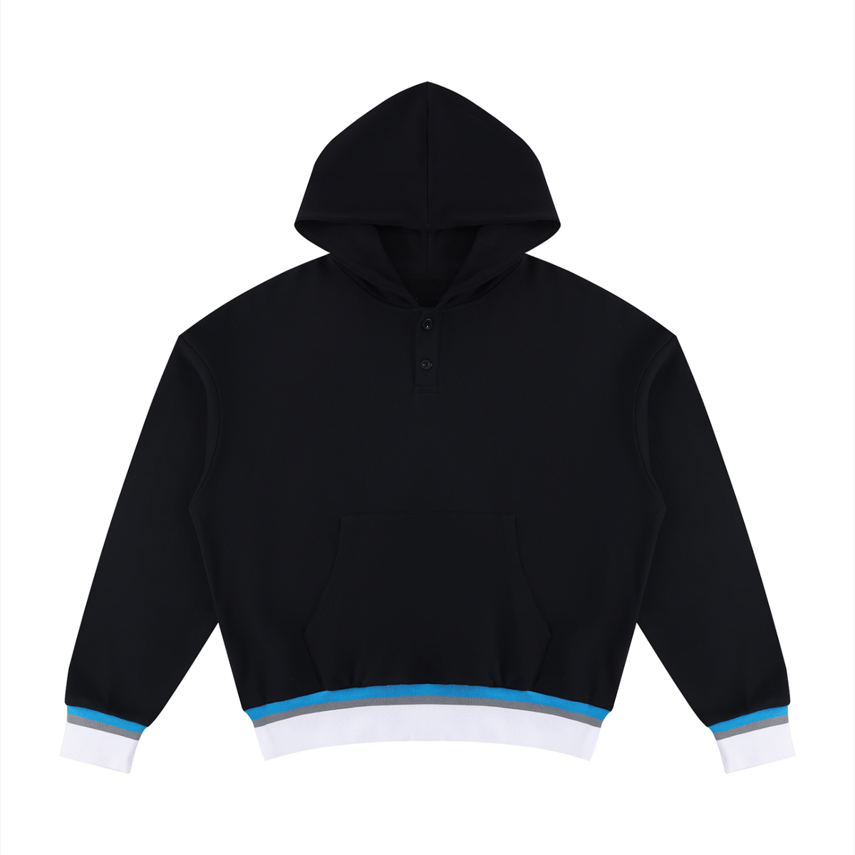 Hot Girls Have Horses 80s Unisex Oversized Color Block Boxy Hoodie