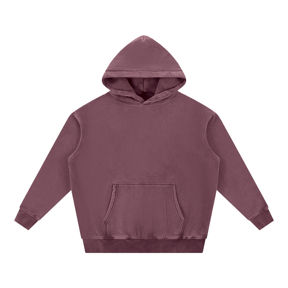Horse Girl Era Sepia  Back Print Snow Wash Fleece Oversize Hoodie